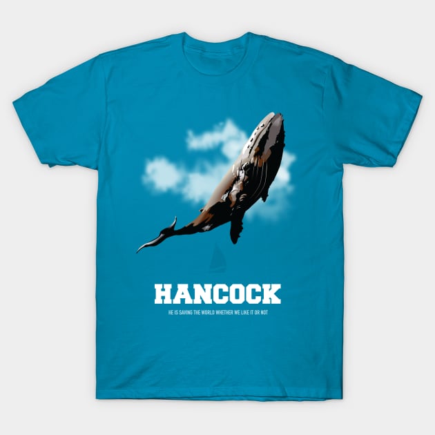 Hancock - Alternative Movie Poster T-Shirt by MoviePosterBoy